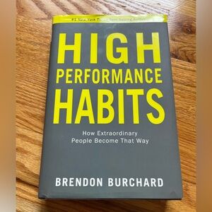 High Performance Habits Book